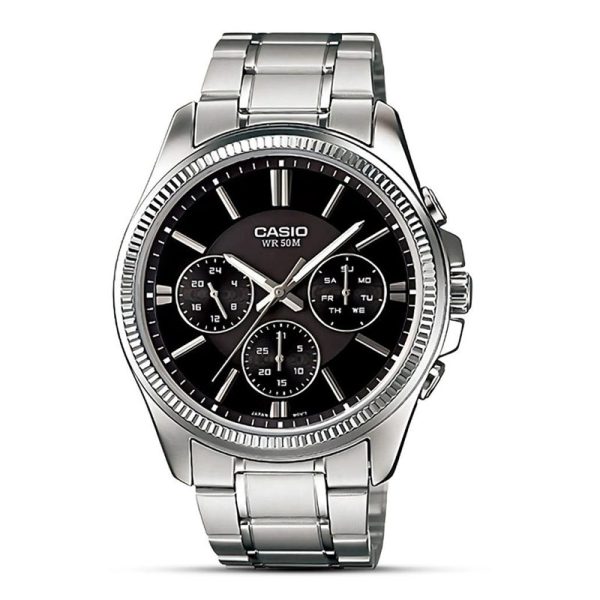 ساعت کاسیو CASIO مردانه مدل MTP-1375D-1AVDF