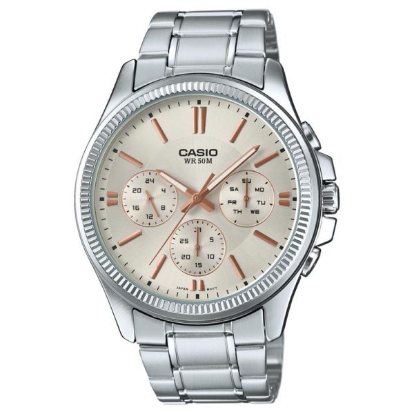 ساعت کاسیو CASIO مردانه مدل MTP-1375D-7A2VDF