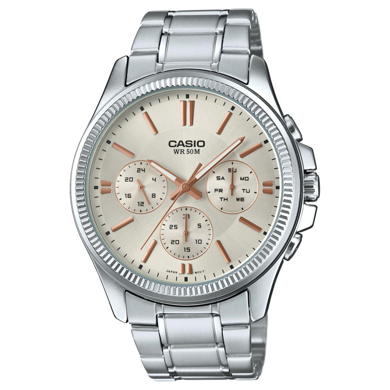 ساعت کاسیو CASIO مردانه مدل MTP-1375D-7A2VDF
