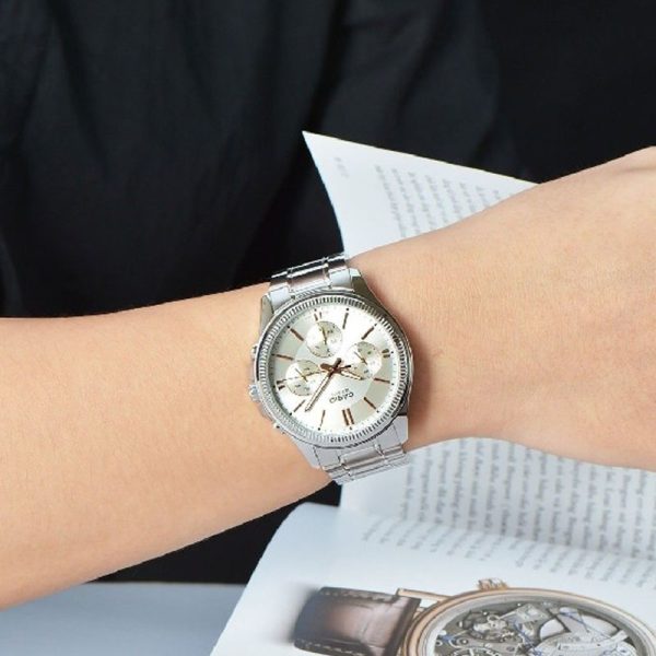 ساعت کاسیو CASIO مردانه مدل MTP-1375D-7A2VDF