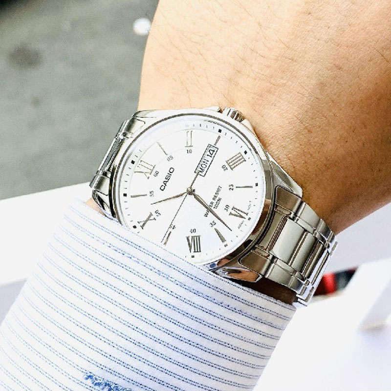ساعت کاسیو CASIO مردانه مدل MTP-1384D-7A